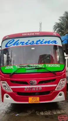 Christina Travels Bus-Front Image