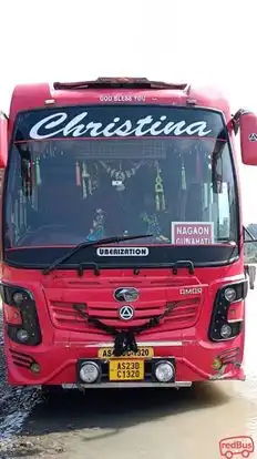 Christina Travels Bus-Front Image