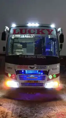 Lucky travels Bus-Front Image