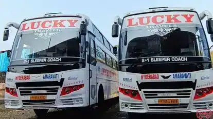 Lucky travels Bus-Front Image