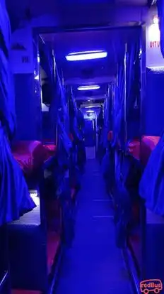 Lucky travels Bus-Seats layout Image