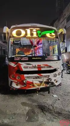 Olive Travels Lines Bus-Front Image