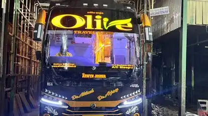 Olive Travels Lines Bus-Front Image