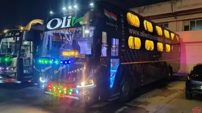 Olive Travels Lines Bus-Side Image