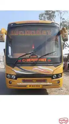 Jagdamba Travels Agency Bus-Front Image
