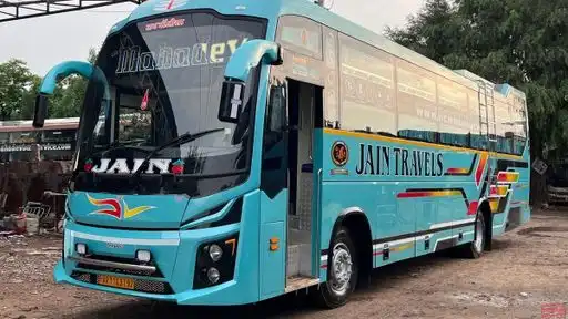 Jagdamba Travels Agency Bus-Front Image
