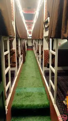 Jain Travels Shivpuri Bus-Seats layout Image
