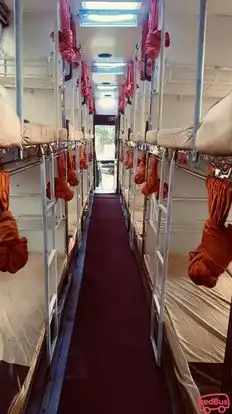 Glide Tourist Bus-Seats layout Image