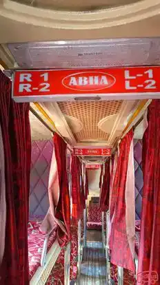 The Abha Travels Bus-Seats layout Image