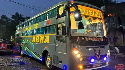 The Abha Travels Bus-Side Image