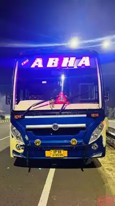 The Abha Travels Bus-Front Image