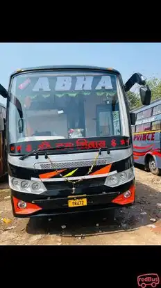 The Abha Travels Bus-Front Image