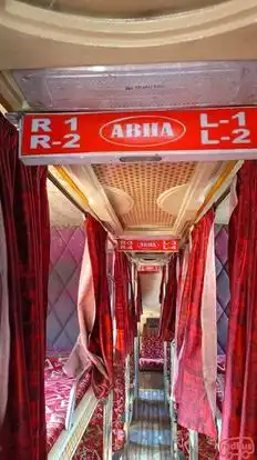 The Abha Travels Bus-Seats layout Image