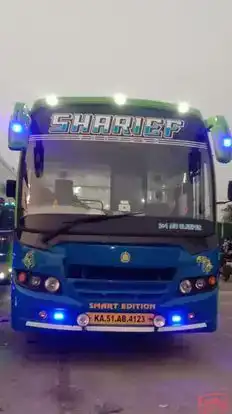 Sharief Travels Bus-Front Image