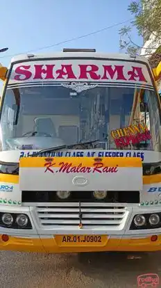 Sharma tourist  Bus-Front Image