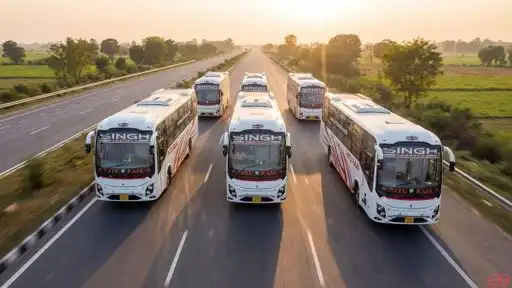SINGH TRAVELS (NITU RAJA) Bus-Front Image
