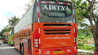 Aditya Logistics Bus-Side Image