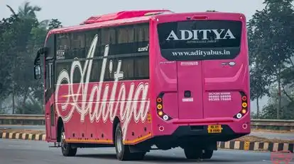 Aditya Logistics Bus-Side Image