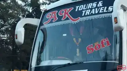 AK Tours & Travels  Bus-Front Image