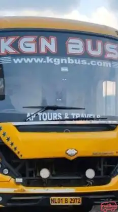 AK Tours & Travels Bus-Front Image
