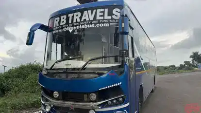 R B Travels Bus-Front Image