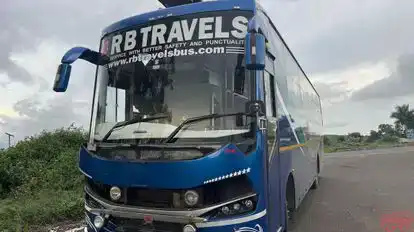 R B Travels Bus-Front Image