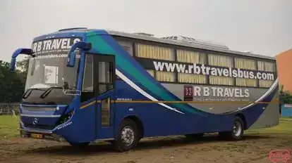 R B Travels Bus-Side Image