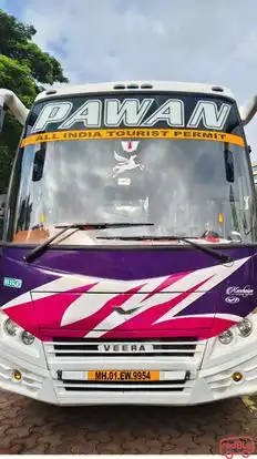 Pawan Travels Mumbai Bus-Front Image