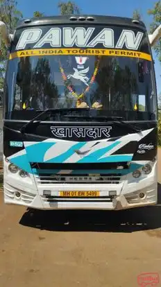 Pawan Travels Mumbai Bus-Front Image