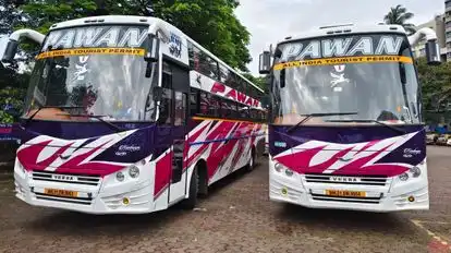 Pawan Travels Mumbai Bus-Front Image