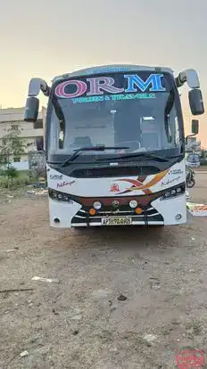 ORM Tours and Travels Bus-Front Image