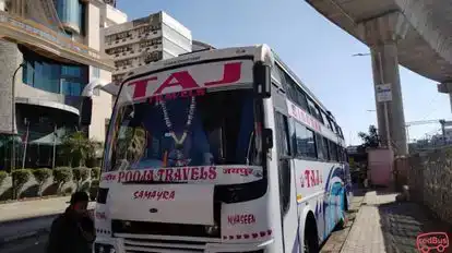 Taj Travels Indore Bus-Front Image