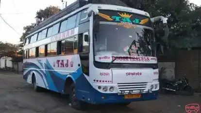 Taj Travels Indore Bus-Front Image