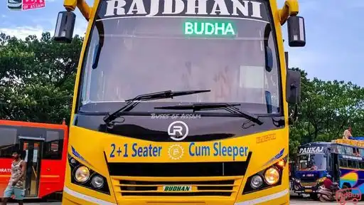 Rajdhani Transport Service Bus-Front Image