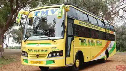 Thirumalaivasan  Transports Bus-Front Image