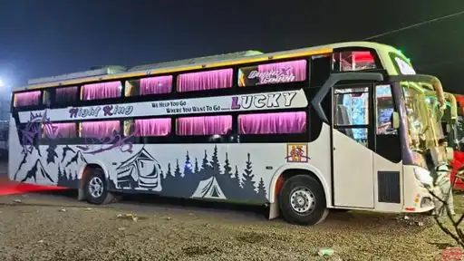 Unity Travels Bus-Front Image