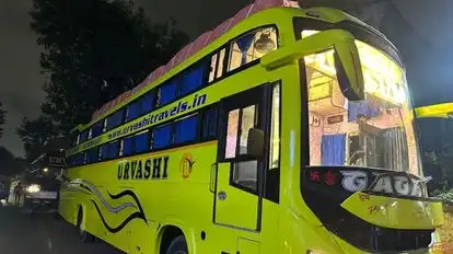 Urvashi Travels Bus-Front Image