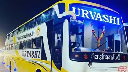 Urvashi Travels Bus-Front Image