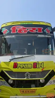 Hira Travels Bus-Front Image