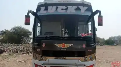Lucky Travels GJ Bus-Front Image