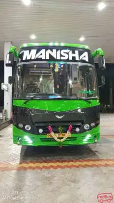 ASMANISHA Travels and Transport Bus-Front Image