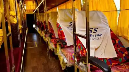 SRI SHRAVAN TRAVELS Bus-Seats layout Image