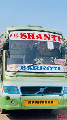 Barkoti Travels Bus-Front Image