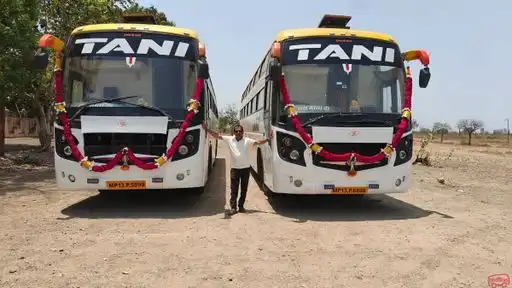 Tani Travels Bus-Front Image