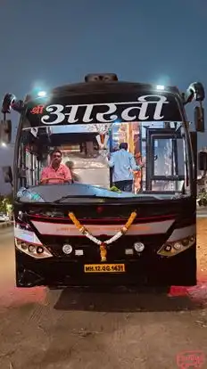 Aarti Tours and Travels Bus-Front Image
