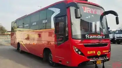 Surya Trans India Premiam Class Bus-Front Image