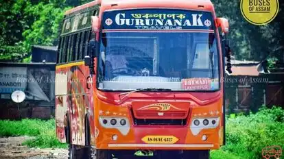 Gurunanak Travels Bus-Front Image