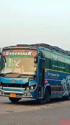 GURUNANAK TRAVELS Bus-Front Image