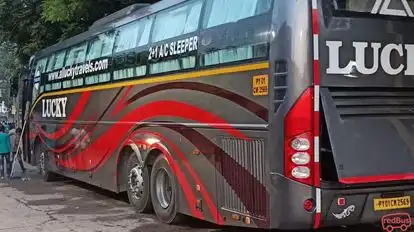 LUCKY TRAVELS  Bus-Side Image