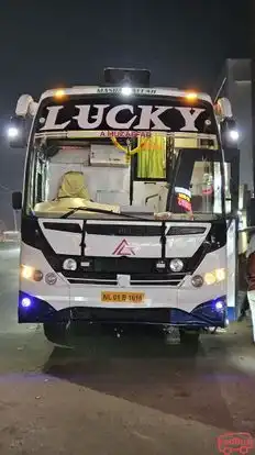 LUCKY TRAVELS  Bus-Front Image